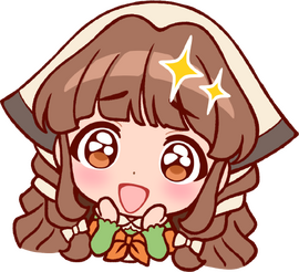 Freya from Little Goodie Two Shoes, she is excited!